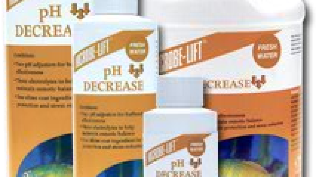 Microbe-Lift PH Decrease For Freshwater Aquariums - 4 Oz Water Treatment